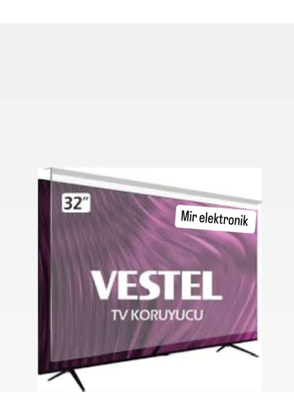 82 Ekran Vestel Kırılmaz Cam Tv