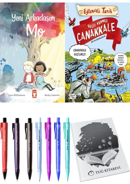 Geçit Vermez Çanakkale ve Yeni Arkadaşım Mo 2'li Set - Kalem
