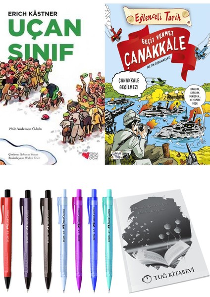 Geçit Vermez Çanakkale ve Uçan Sınıf 2'li Set - Kalem