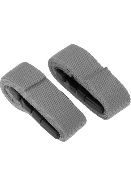 1m x 25MM Golf Arabası Dokuma Askıları (2'li Paket) - Çeş Gri (Yurt Dışından)