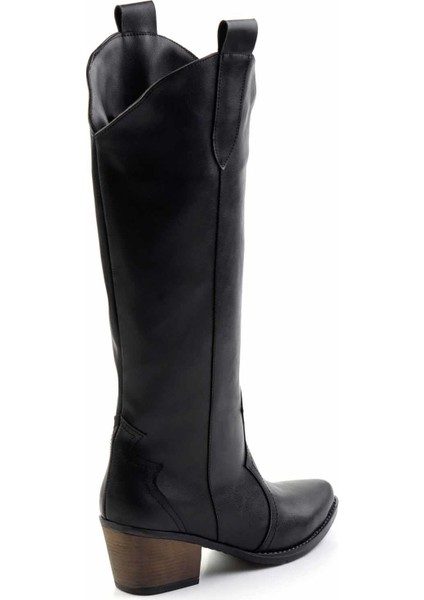 Siyah Kadın Çizme K03069010509 fırsatları