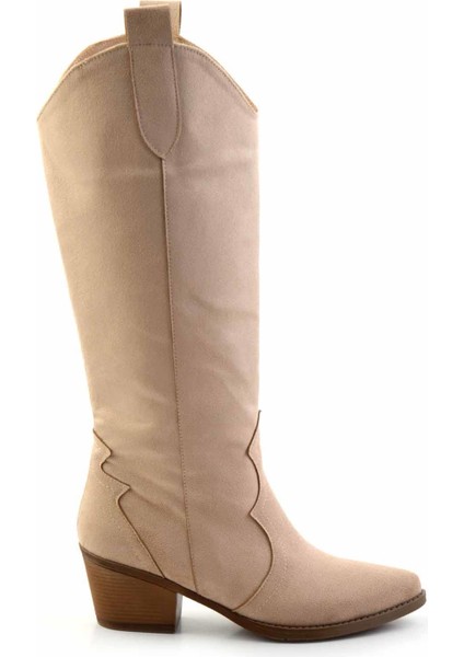 Camel Süet Kadın Çizme K03069010502 fiyatları