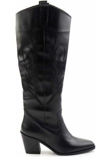 Siyah Kadın Çizme K03192182009 fiyatları