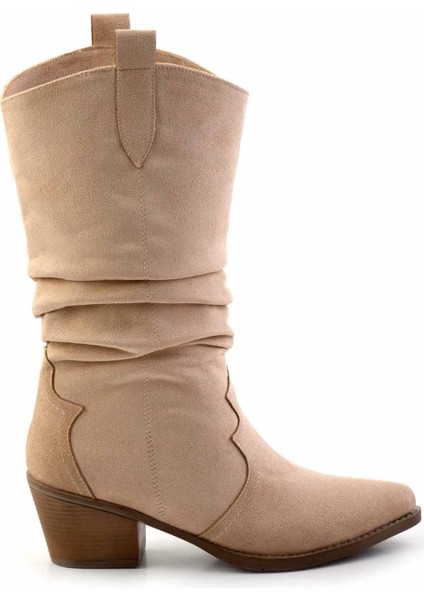Camel Süet Kadın Çizme K03069010002 fiyatları