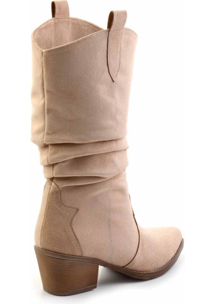 Camel Süet Kadın Çizme K03069010002 fırsatları