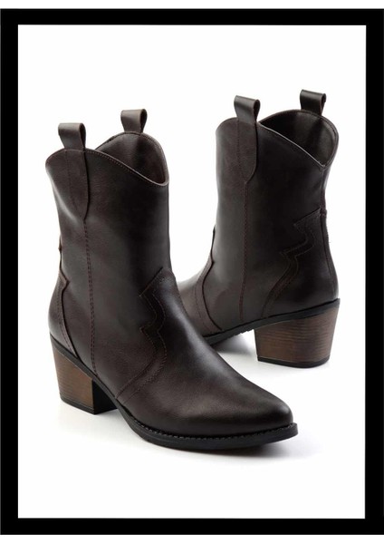 Kahve Kadın Bot & Bootie K02069011009