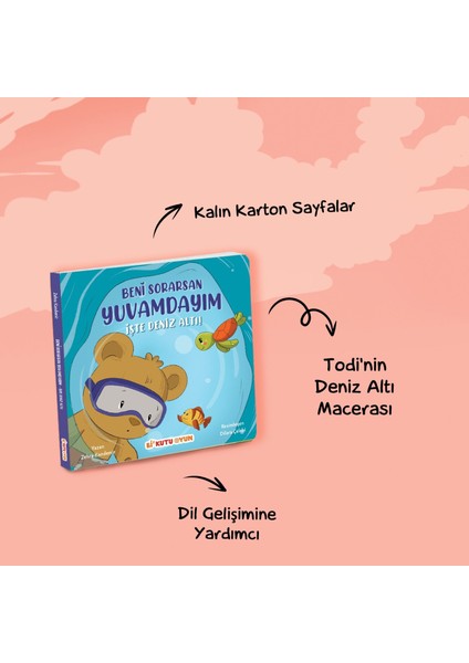 Beni Sorarsan Yuvamdayım-İşte Deniz Altı! - Kitap ve Yapboz Seti - Zehra Kandemir