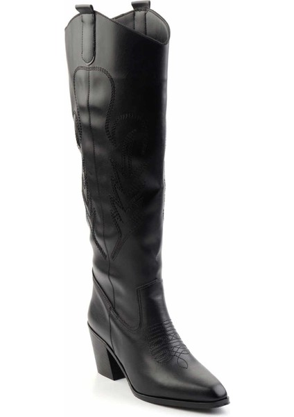Siyah Kadın Çizme - K03192182009 modelleri
