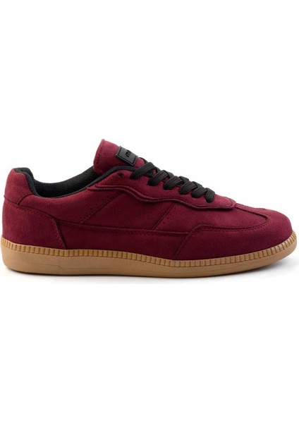 Bordo Süet Kadın Sneaker K01591512502