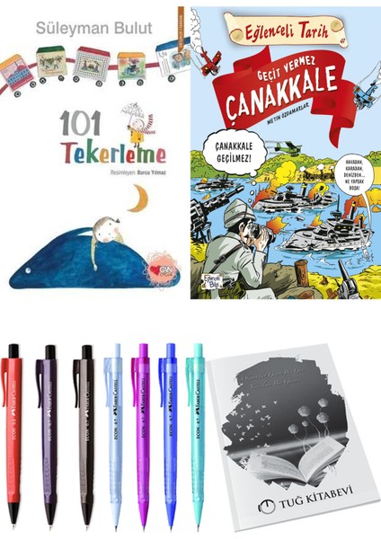 Geçit Vermez Çanakkale ve 101 Tekerleme 2'li Set - Kalem