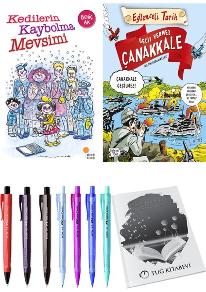 Geçit Vermez Çanakkale ve Kedilerin Kaybolma Mevsimi 2li Set