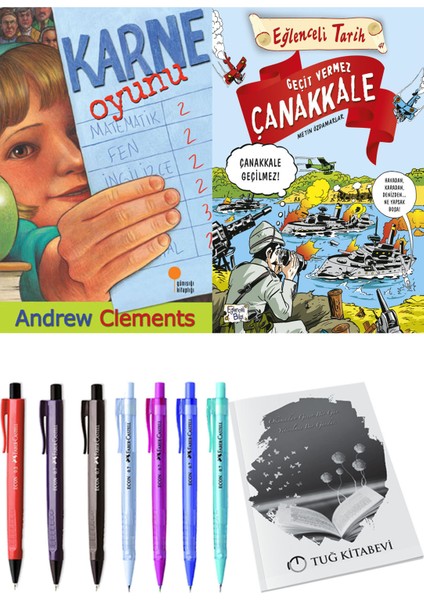 Geçit Vermez Çanakkale ve Karne Oyunu 2li Set