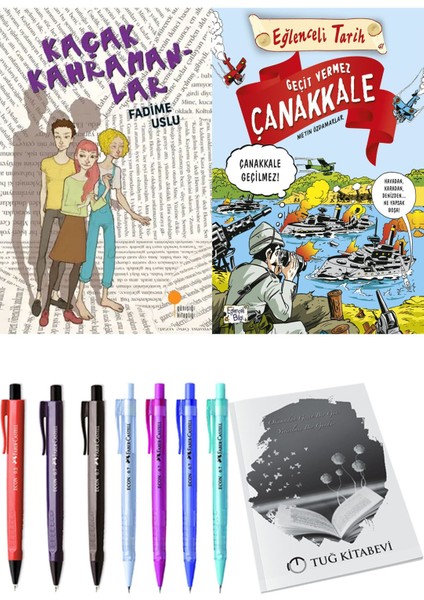 Geçit Vermez Çanakkale ve Kaçak Kahramanlar 2li Set