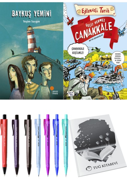 Geçit Vermez Çanakkale ve Baykuş Yemini 2li Set
