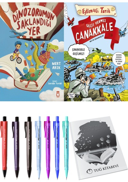 Geçit Vermez Çanakkale ve Dinazorumun Saklandığı Yer 2li Set