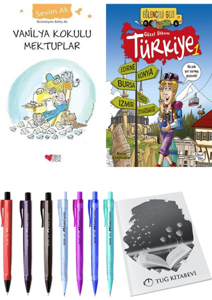 Güzel Ülkem Türkiye 1 ve Vanilya Kokulu Mektuplar 2li Set