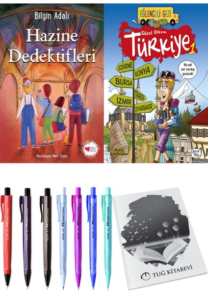 Güzel Ülkem Türkiye 1 ve Hazine Dedektifleri 2li Set
