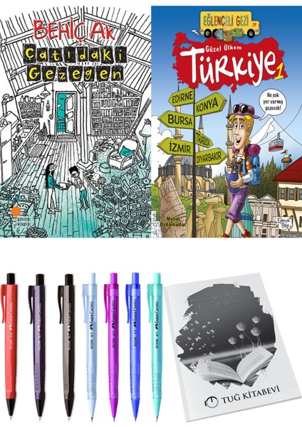 Güzel Ülkem Türkiye 1 ve Çatıdaki Gezegen 2li Set