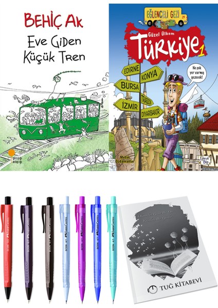 Güzel Ülkem Türkiye 1 ve Eve Giden Küçük Tren 2li Set