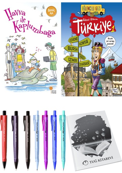 Güzel Ülkem Türkiye 1 ve Havva Ile Kaplumbağa 2li Set