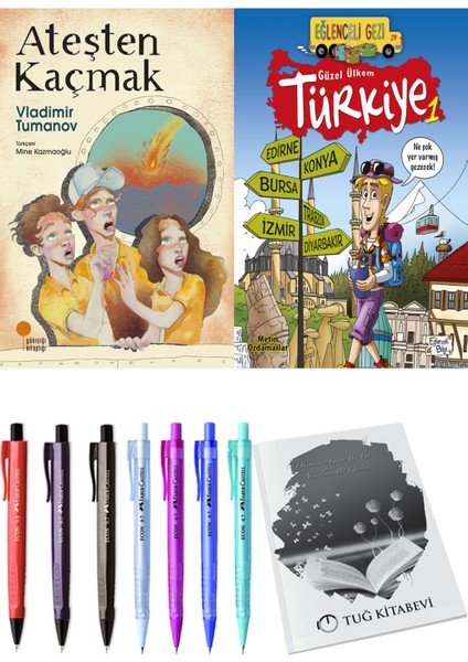 Güzel Ülkem Türkiye 1 ve Ateşten Kaçmak 2li Set