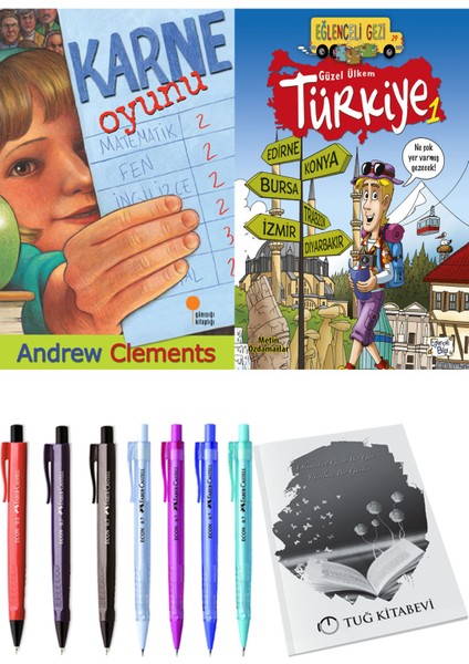 Güzel Ülkem Türkiye 1 ve Karne Oyunu 2li Set