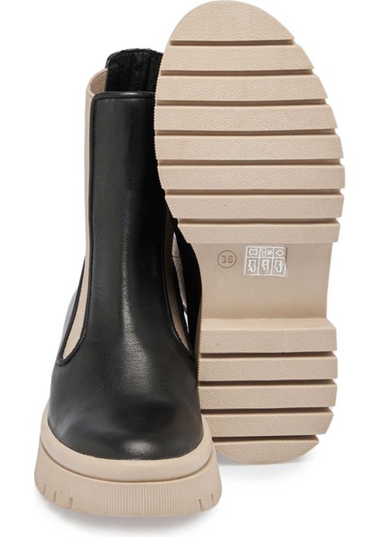 Siyah Hakiki Deri Kadın Casual Bot - K23K1BT66942-A55 fırsatları