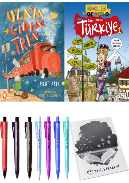 Güzel Ülkem Türkiye 1 ve Uzaya Giden Tren 2li Set