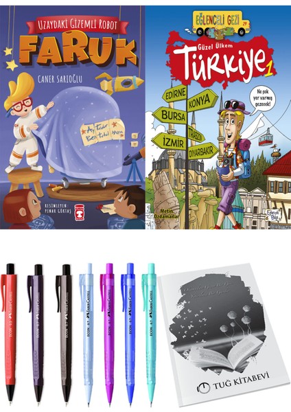 Güzel Ülkem Türkiye 1 ve Uzaydaki Gizemli Robot Faruk 2li Set