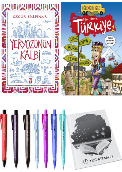 Güzel Ülkem Türkiye 1 ve Yeryüzünün Kalbi 2li Set