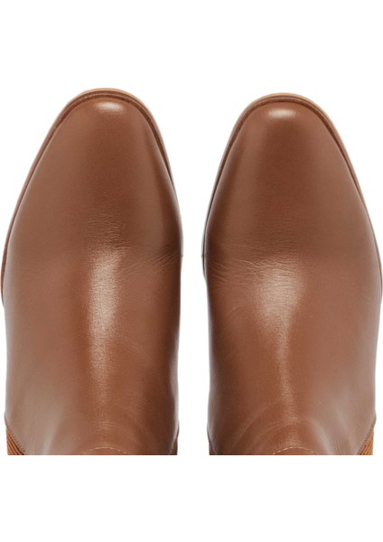 Kahve Hakiki Deri Kadın Klasik Bot - K23K1BT66940-O8A indirimleri