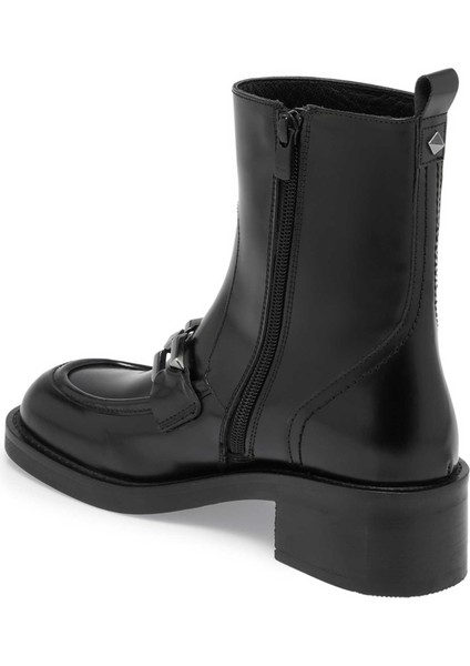 Siyah Hakiki Deri Kadın Casual Bot - K23K1BT67039-A35 fiyatları