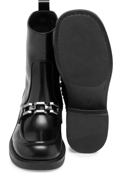 Siyah Hakiki Deri Kadın Casual Bot - K23K1BT67039-A35 fırsatları