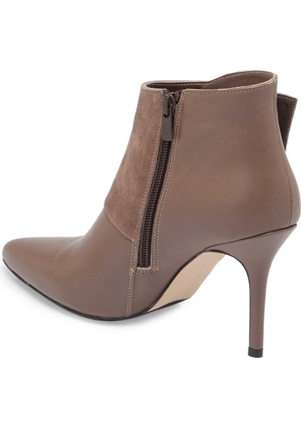 Vizon Hakiki Süet Deri Kadın Klasik Bot - K23K1BT67061-F50 fiyatları