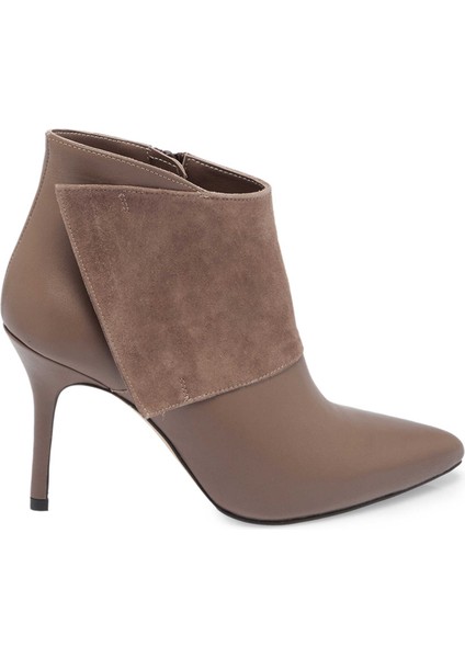 Vizon Hakiki Süet Deri Kadın Klasik Bot - K23K1BT67061-F50 modelleri