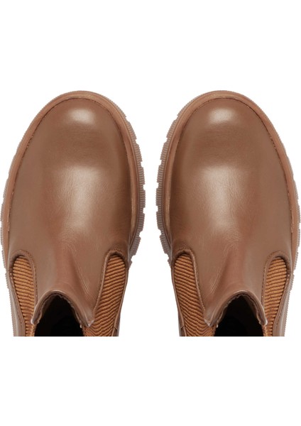 Kahve Hakiki Deri Kadın Casual Bot - K23K1BT66942-O8A indirimleri