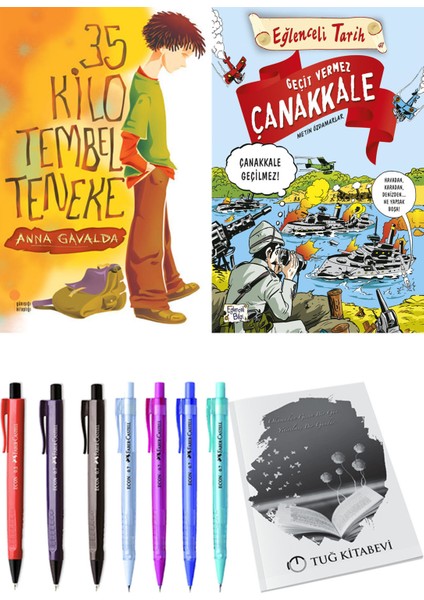 Geçit Vermez Çanakkale ve 35 Kilo Tembel Teneke 2'li Set - Kalem