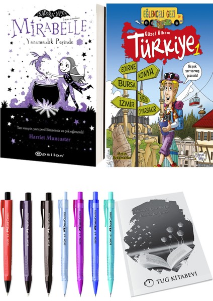 Güzel Ülkem Türkiye 1 ve Mirabelle 1 Yaramazlık Peşinde 2li Set