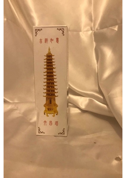 Pagoda Koruyucu Feng Shui Bereket Şans Mutluluk Ejderha Çin Paralı Feng Sui Pagoda fırsatları
