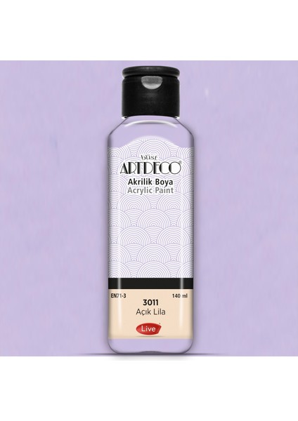 Akrilik Boya 140 Ml Açık Lila