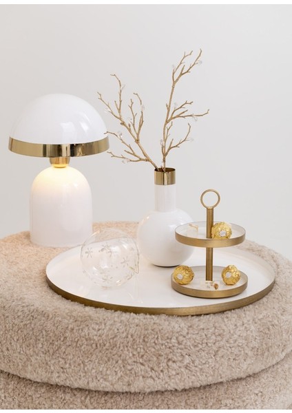 Gold Taşlı Dal / 49 cm