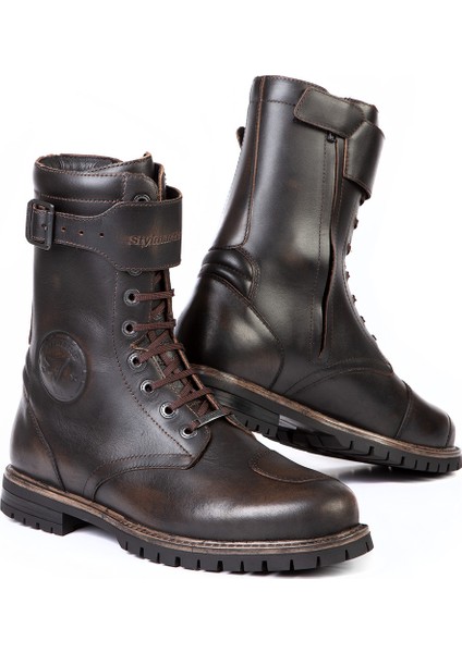 Rocket Wp Brown Armoured Motorcycle Shoes fiyatları