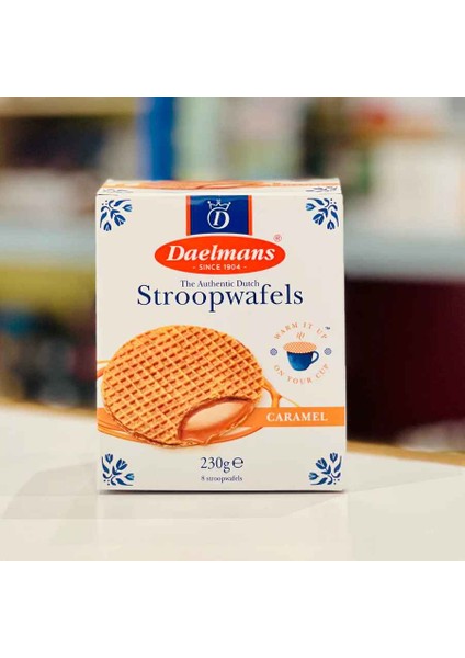 Stroopwafels Karamel Şurup Dolgulu Gofret 230 G