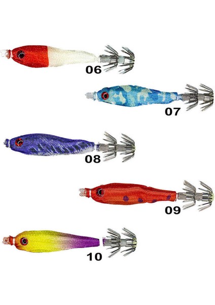 Soft Squid 7cm Silikon Kalamar Zokası 08-Standart