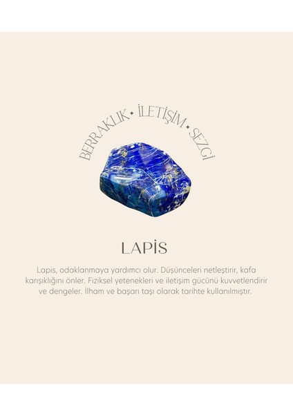 Lapis Turna Telkari Yüzük