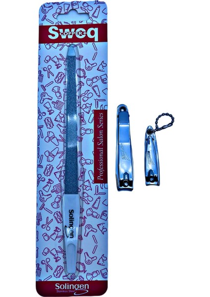 Copper Çelik Törpü 20CM & Tırnak Makası Seti