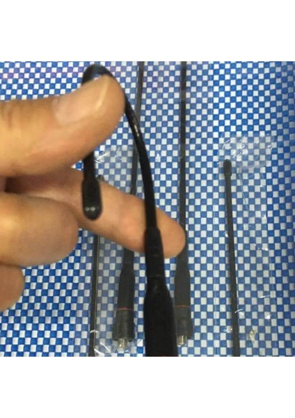 Dual Band Esnek Katlanabilir El Telsiz Anteni 23cm Sma Dişi fırsatları