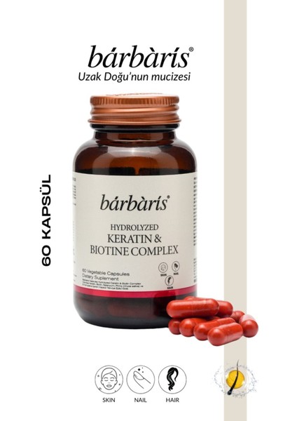 Keratin Biotin Complex 60 Capsules