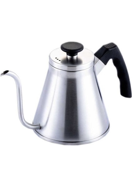 Paslanmaz Çelik Kahve Demleme Çaydanlık 800 ml Slim Fit Inox Materyal