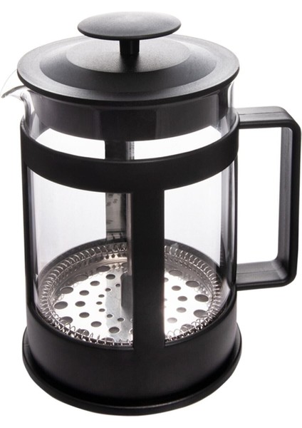 Tekno Trust Chef Star Siyah Metal French Press 350 ml